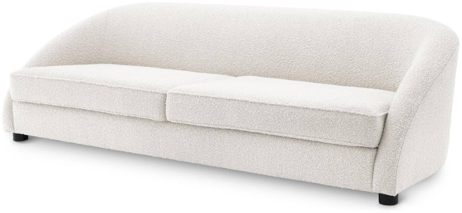 EICHHOLTZ Sofa Cruz Bouclè Cream Bild 1