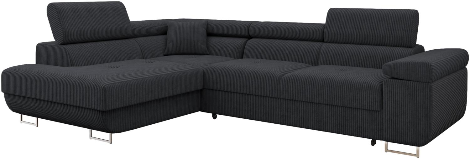 Ecksofa Torezio Cord (Farbe: Poso 135, Seite: Links) Bild 1