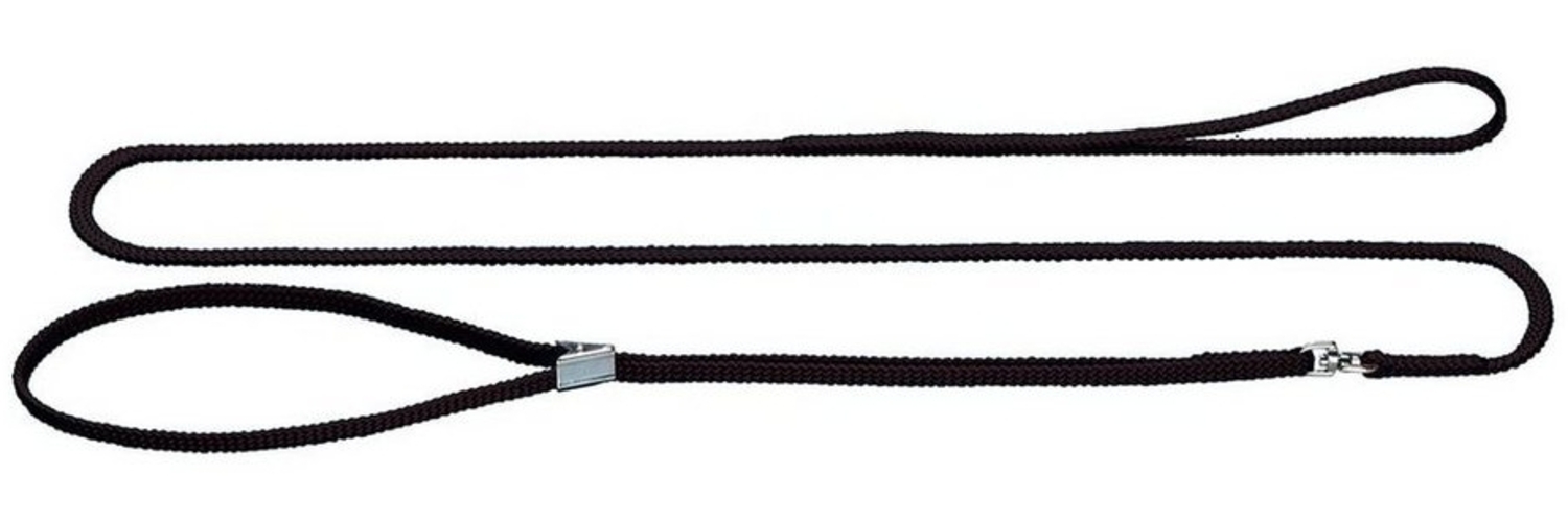 Hunter Tierbedarf Hundeleine Vorführleine mit integriertem Halsband schwarz Bild 1