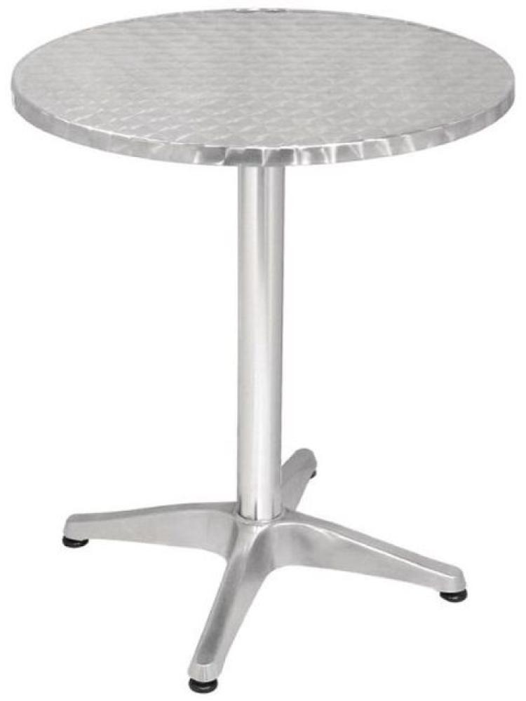 Bolero Runder Bistrotisch Edelstahl, 1 Bein 60Cm Bild 1