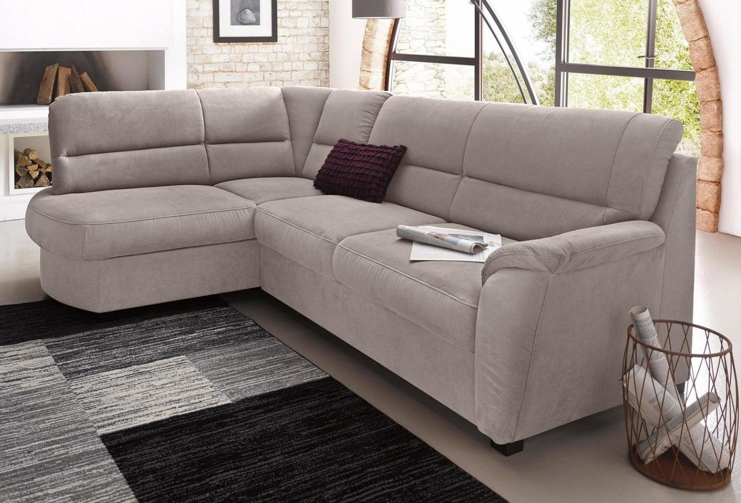 sit&more Ecksofa Pandora L-Form, wahlweise mit Bettfunktion und Bettkasten Bild 1