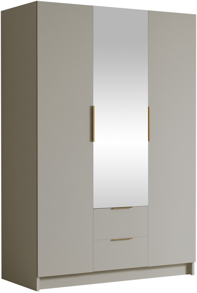 Kleiderschrank Conate II (Farbe: Cashmere / Cashmere + Gold) Bild 1