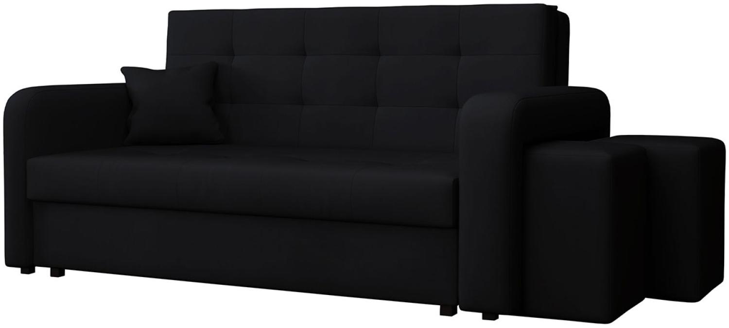 Schlafsofa Viva Home III, Nische für Hocker auf der rechten Seite, Farbe: Manila 18 Bild 1