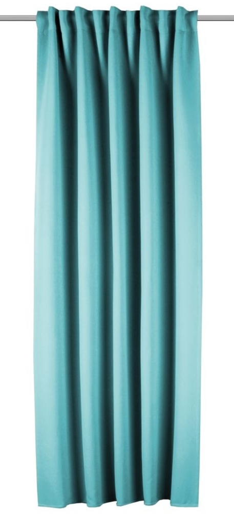 Neusser Collection Verdunklungsschal mit Gardinenband eisblau 135x245 cm Bild 1