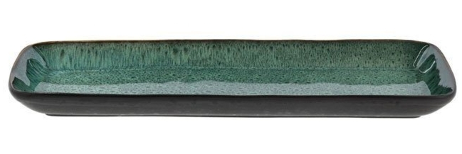 Bitz Servierplatte black/green 38x14 cm Bild 1