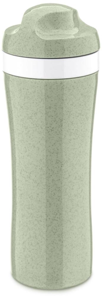 Koziol Oase Trinkflasche, Trink Flasche, Outdoorflasche, Getränkflasche, Wasserflasche, Kunststoff, Organic Green, 425 ml, 3708668 Bild 1