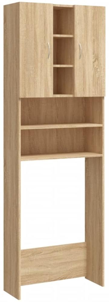 vidaXL Waschmaschinenschrank Sonoma-Eiche 64 x 25,5 x 190 cm [808425] Bild 1