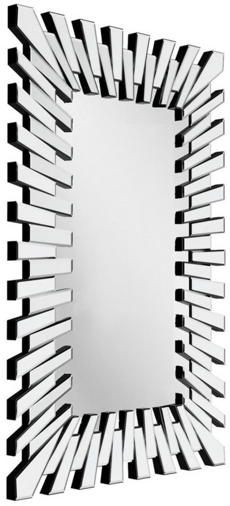 Yorbay Wandspiegel Barock Spiegel, mit unregelmäßigem Rahmen und abgeschrägten Kanten, 66X100CM(BxH) Bild 1