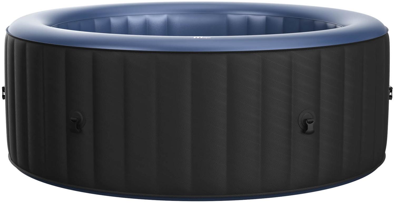 BRAST Whirlpool aufblasbar MSpa Bergen für 8 Personen Ø224X70cm In- Outdoor Pool Ganzjähriger Einsatz 144 Massagedüsen Stromsparend inkl. Energiespar-Timer Bild 1