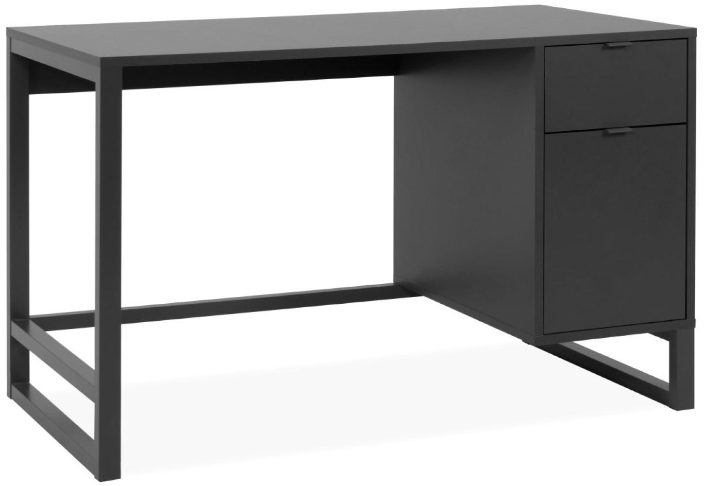 finori Schreibtisch Sumatra 120 cm Anthrazit Bild 1