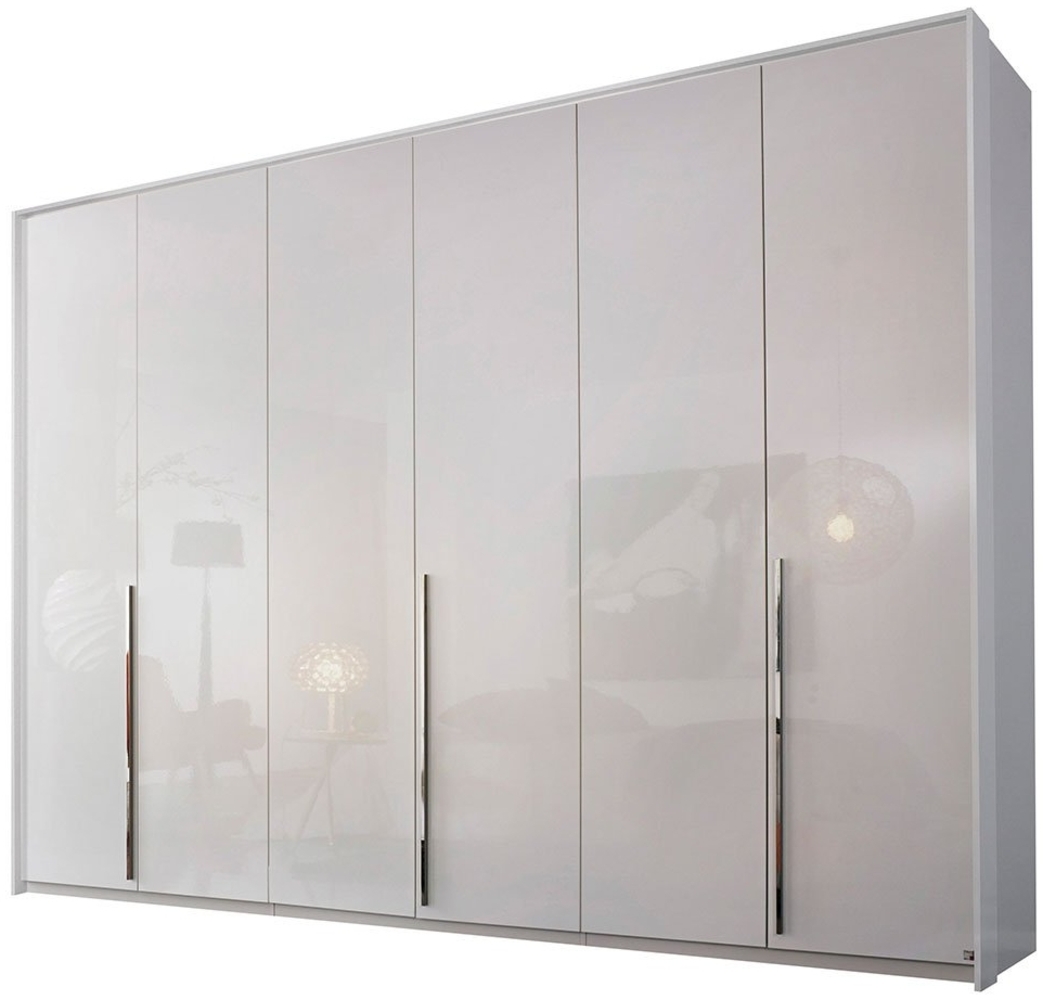 Drehtürenschrank Mirage / Montclar, Holzwerkstoff, Weiß, 301 x 223 x 60 cm Bild 1