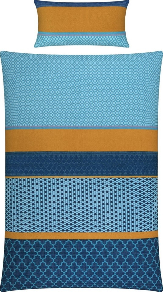 Erwin Müller Bettwäsche Bettwäsche, Biber, Streifen Bild 1