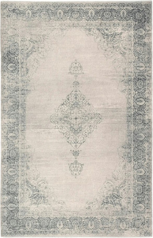 Tesso Living Designteppich MARYLOU, Teppich im Vintage Look, orientalisches Muster, BOHO, rechteckig, Wohnzimmerteppich mehrfarbig, Print, waschbar & rutschfest Bild 1