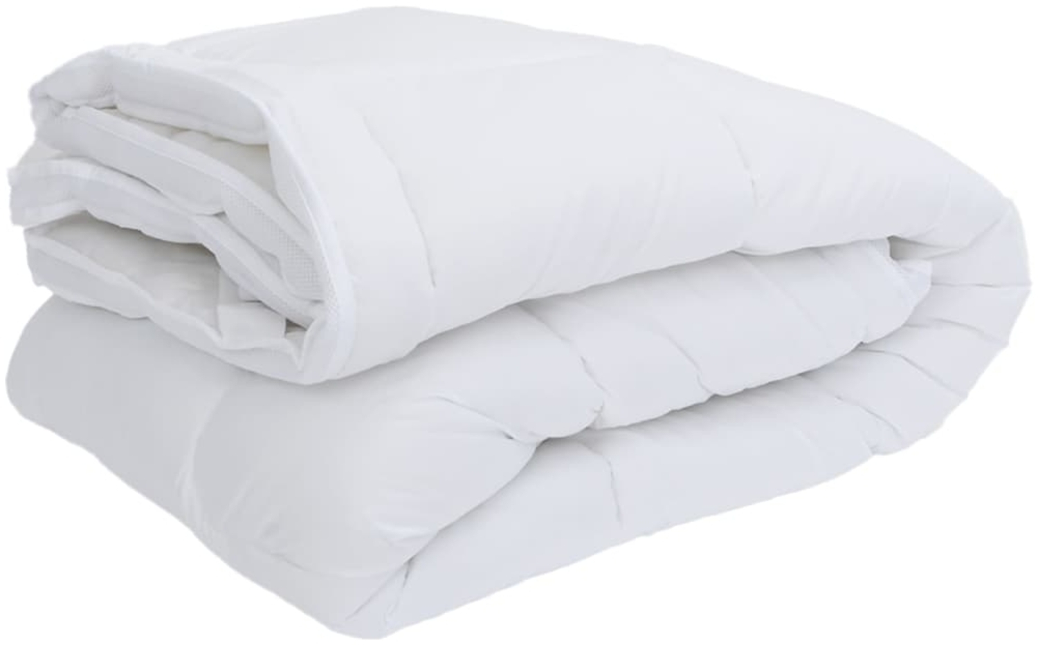 vidaXL Matratzenschoner Weiß 90x220 cm 4100192 Bild 1