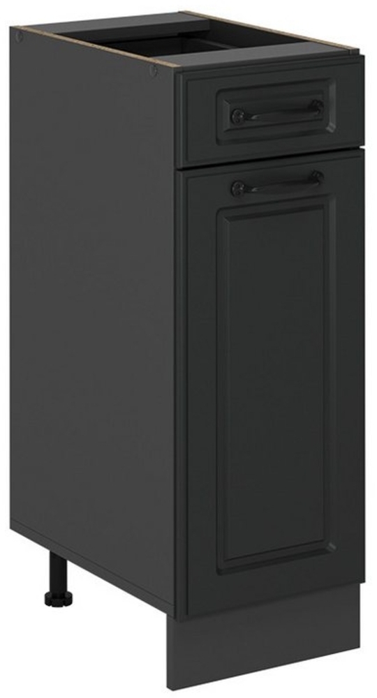 Vicco Küchenunterschrank Anthrazit Landhaus 30 cm ohne Arbeitsplatte, R-Line Bild 1