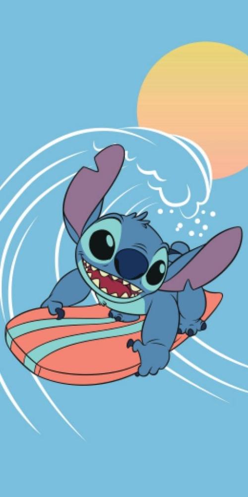 Disney Strandtuch Lilo and Stitch Badetuch Handtuch Strandtuch 70 x 140 cm Bild 1