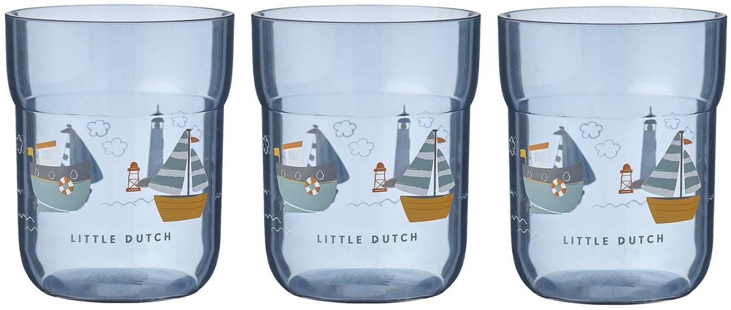Mepal MIO Kinder-Trinkglas 250 ml Sailors Bay 3er Set Bild 1