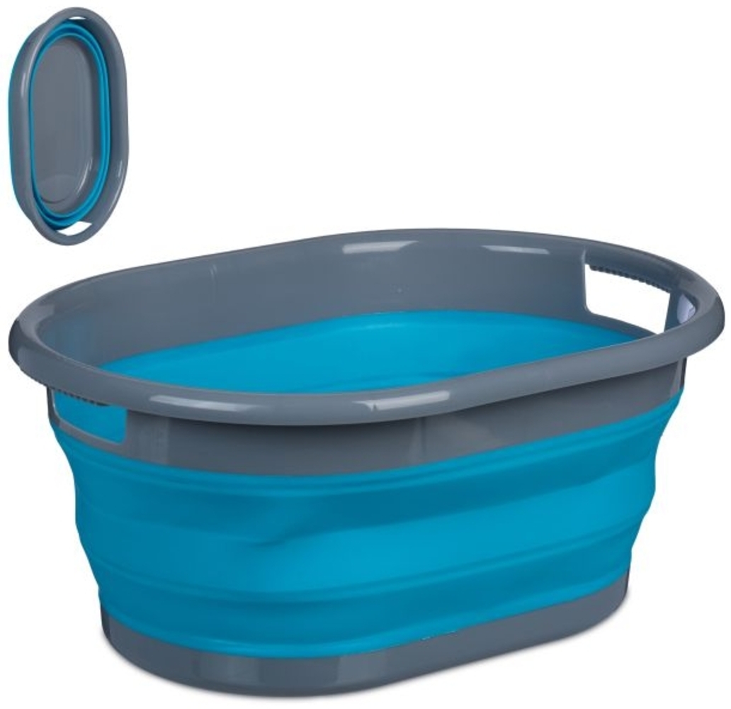 Faltbarer Wäschekorb 21 Liter 10049866 Bild 1