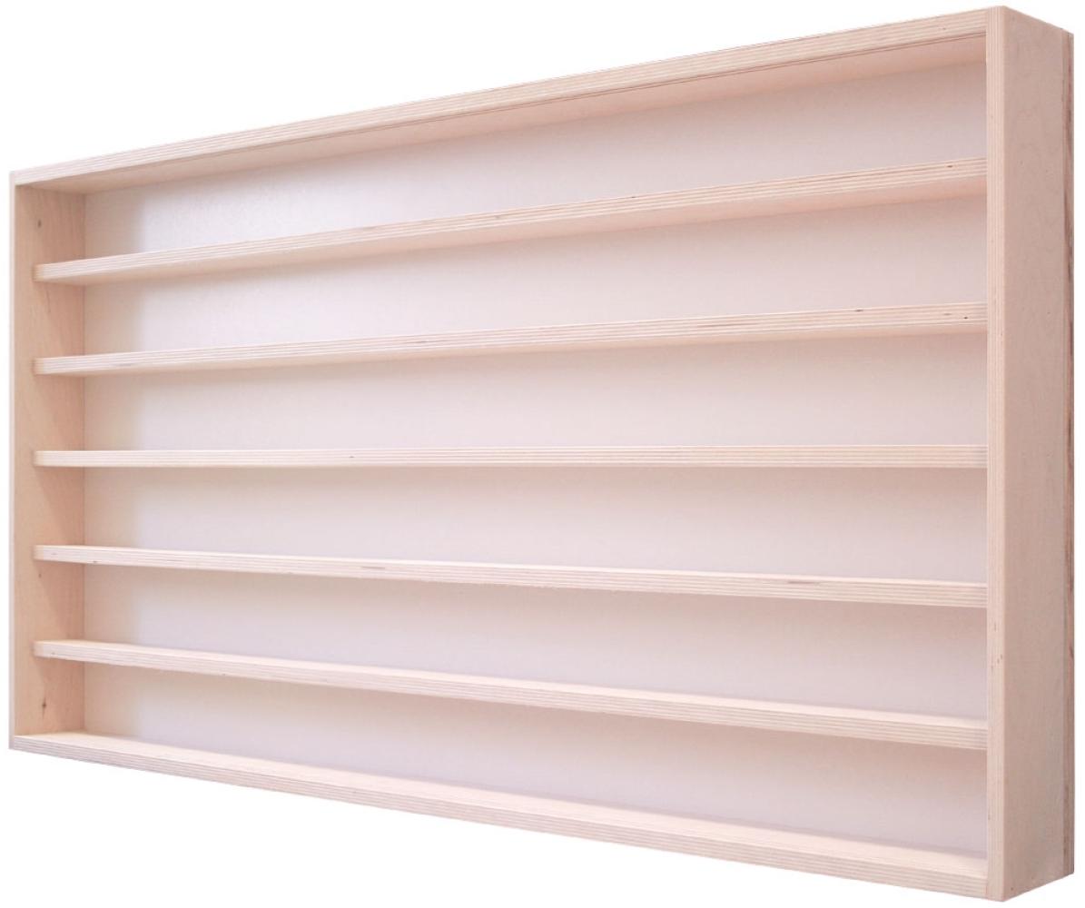 Vitrine Setzkasten Schaukasten Wandregal 115 cm x 58 cm x 8,5 cm / V-14 Bild 1