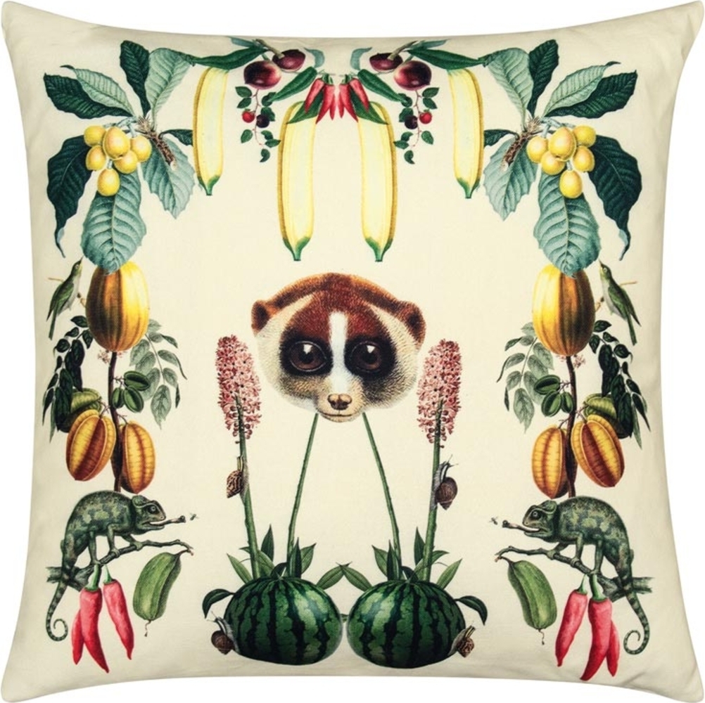 pad Kissenhülle 45x45 cm Picco sand 100% Baumwolle Bild 1