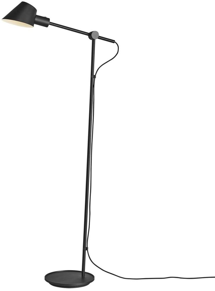 dftp 'STAY' Stehlampe mit Schalter, E27, schwarz, 129,2 cm Bild 1