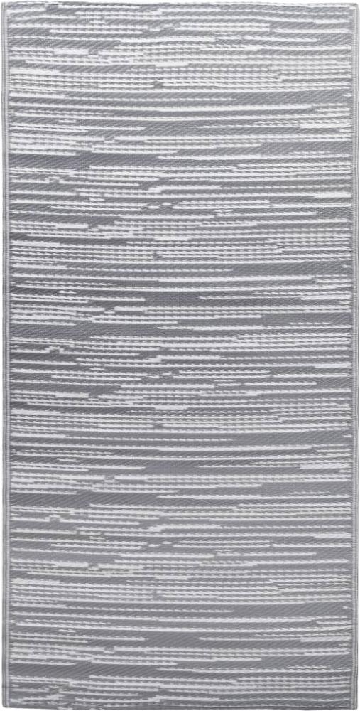 vidaXL Outdoor-Teppich ARAKIL Grau 80x150 cm PP 310436 Bild 1