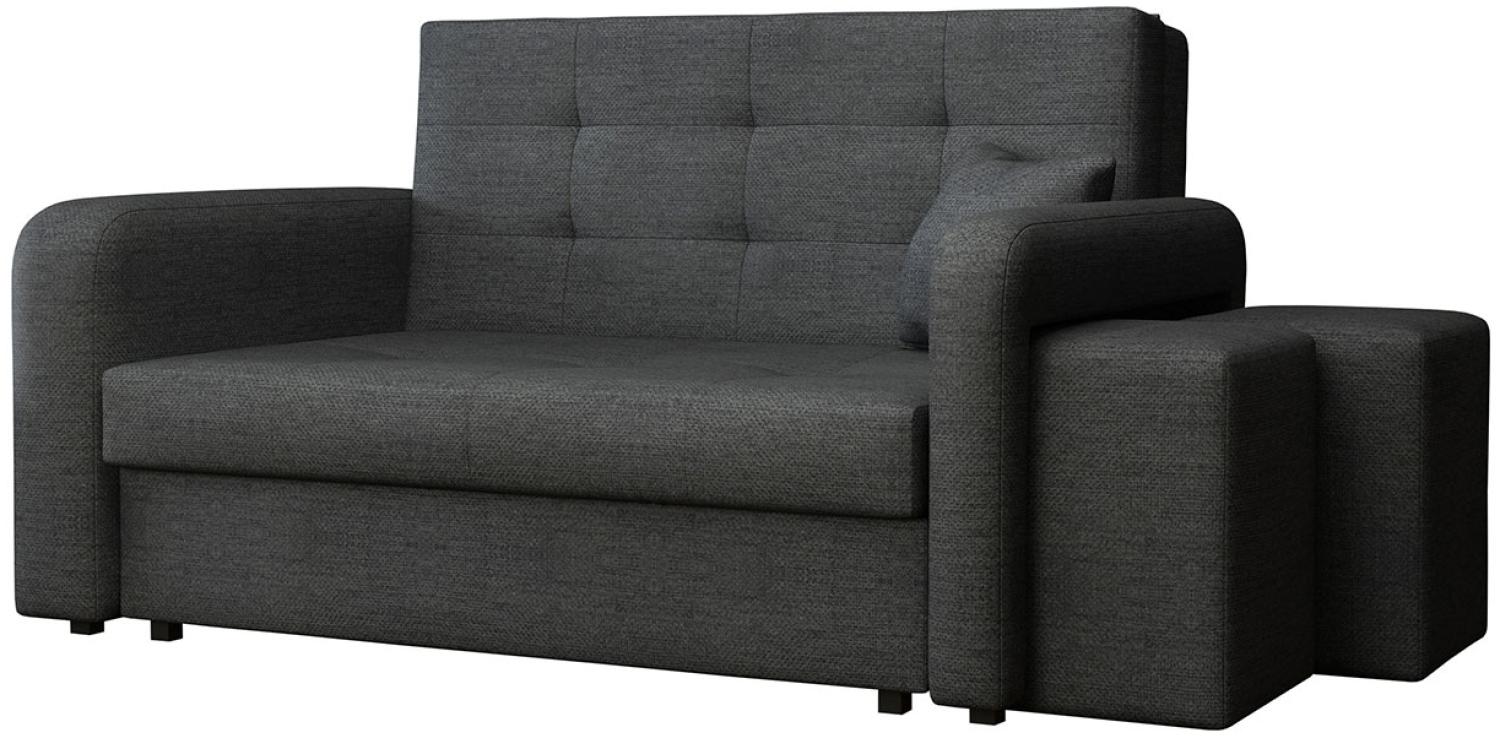 Schlafsofa Viva Home II, Nische für Hocker auf der rechten Seite, Farbe: Enjoy 24 Bild 1