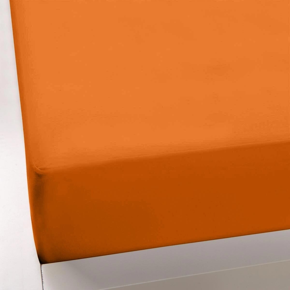 Formesse Bella-Donna Jersey Spannbettlaken|140x200 - 160x220 cm| cayenne Bild 1