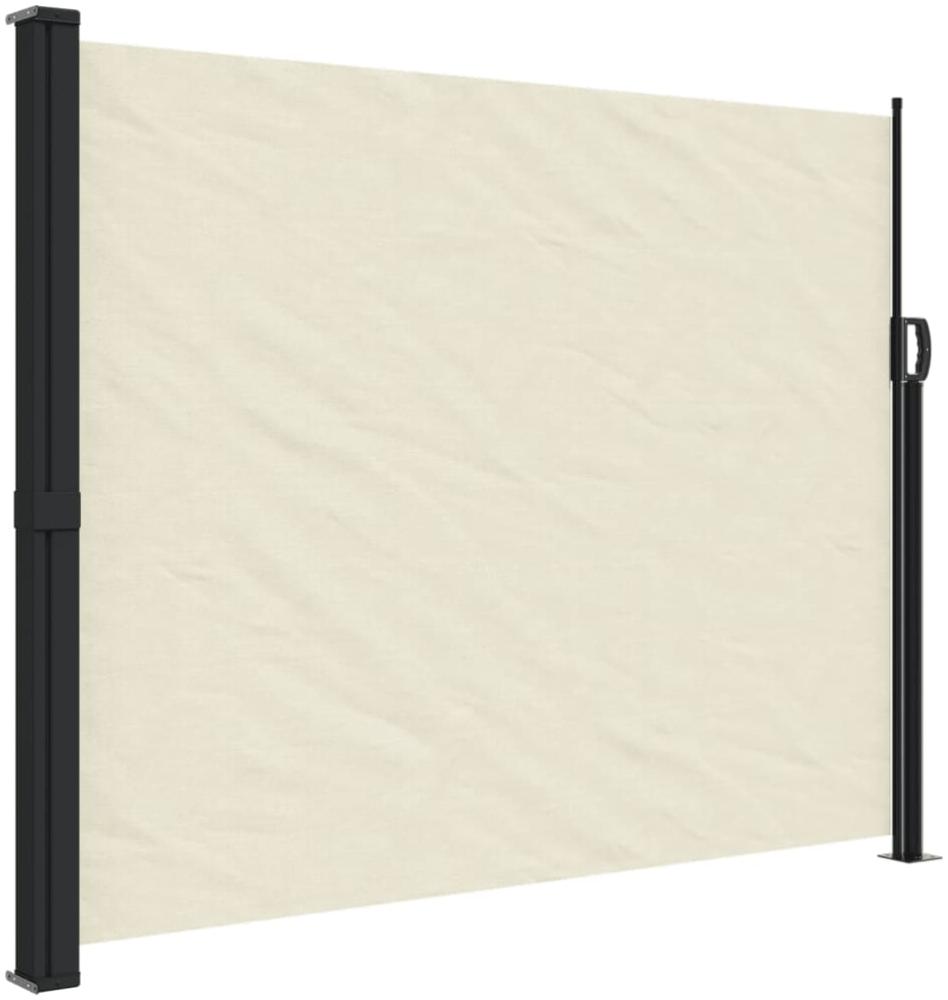 vidaXL Seitenmarkise Ausziehbar Creme 160x500 cm 4004430 Bild 1