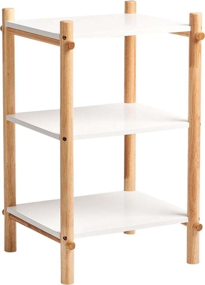 Kinder-Regal, MDF/Gummibaum, weiß - ZELLER Bild 1