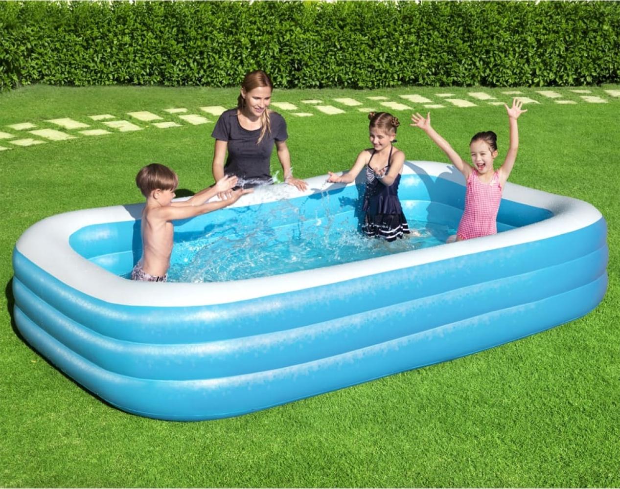 Bestway Aufblasbarer Swimmingpool 305x183x56 cm 3202496 Bild 1