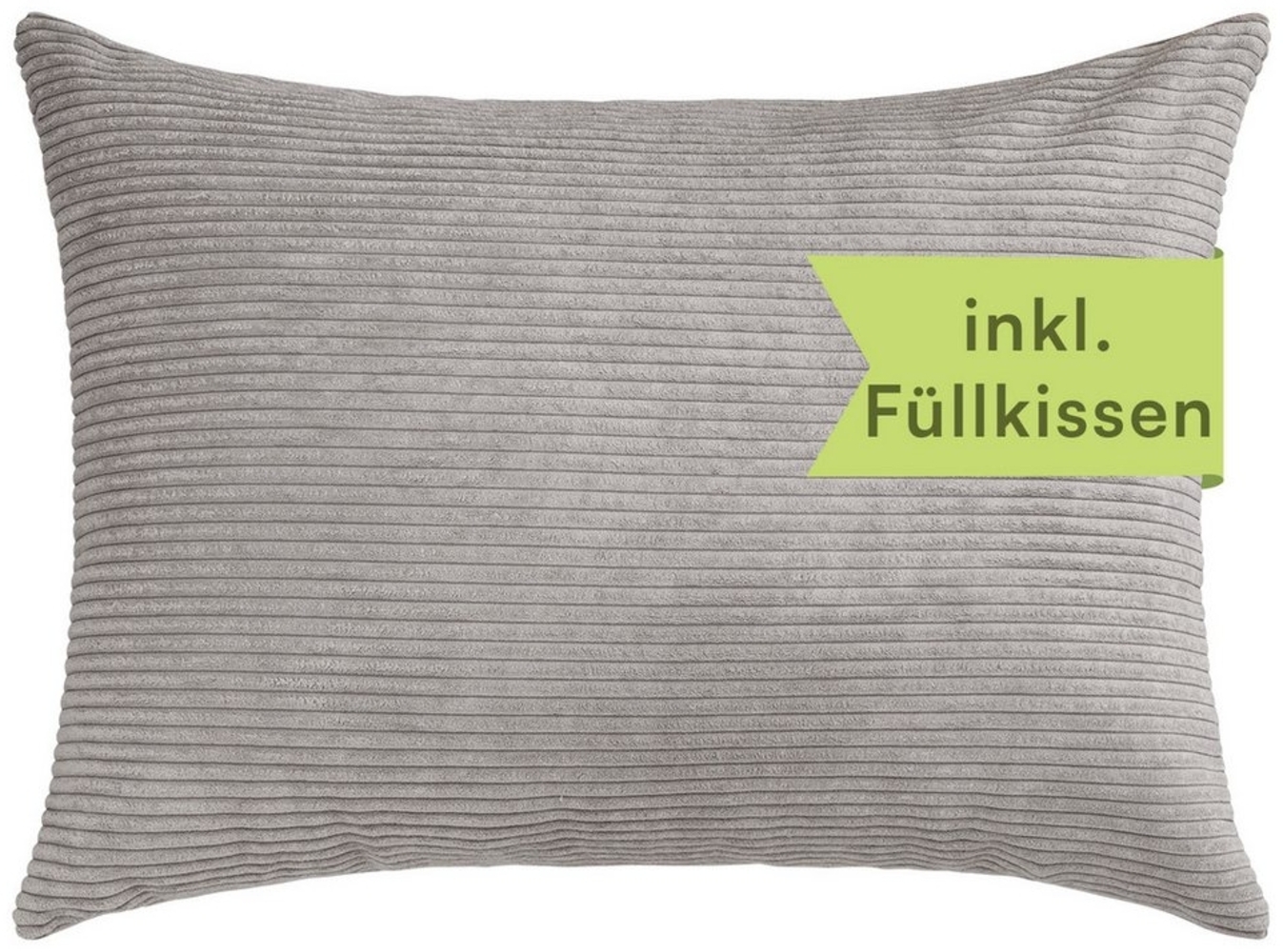 Selfitex Dekokissen 60 x 80 cm inkl. Füllkissen, Sofakissen, versch. Stoffe zur Auswahl, für Couch, Sofa und Bett Bild 1