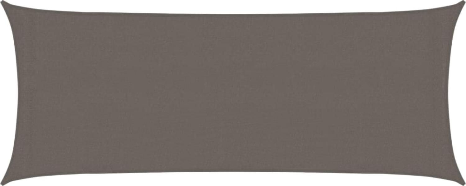 vidaXL Sonnensegel 160 g/m² Anthrazit 2x5 m HDPE 311066 Bild 1