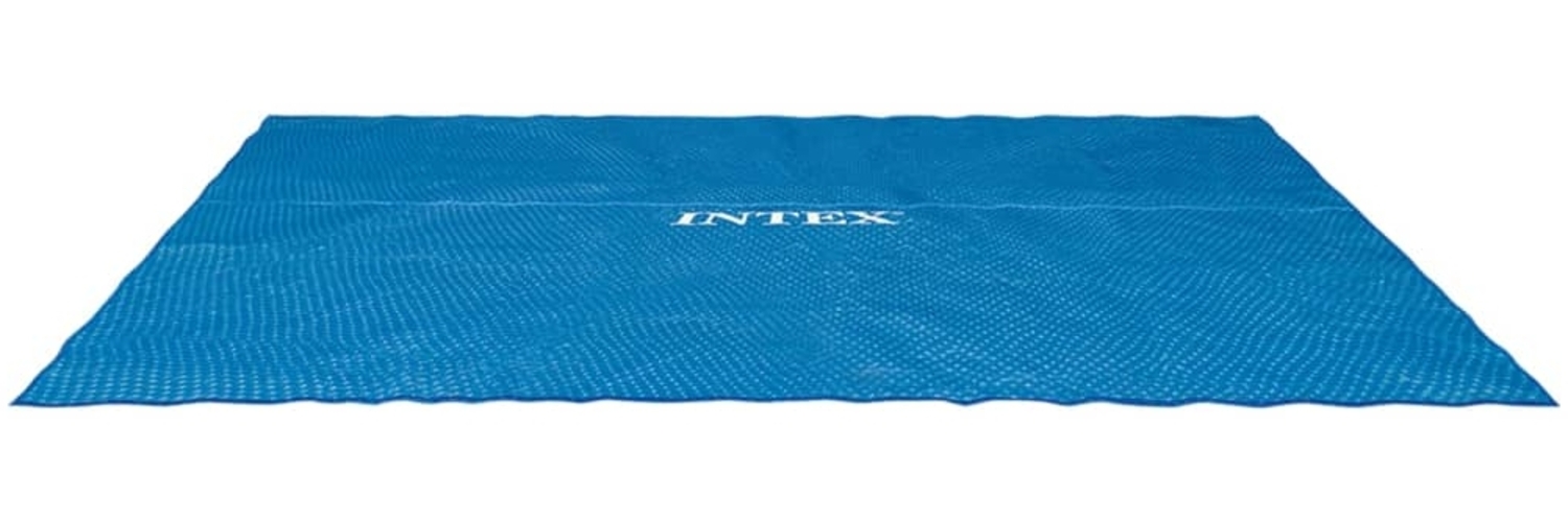 Intex Solar Poolabdeckung Blau 716x346 cm Polyethylen 3202956 Bild 1