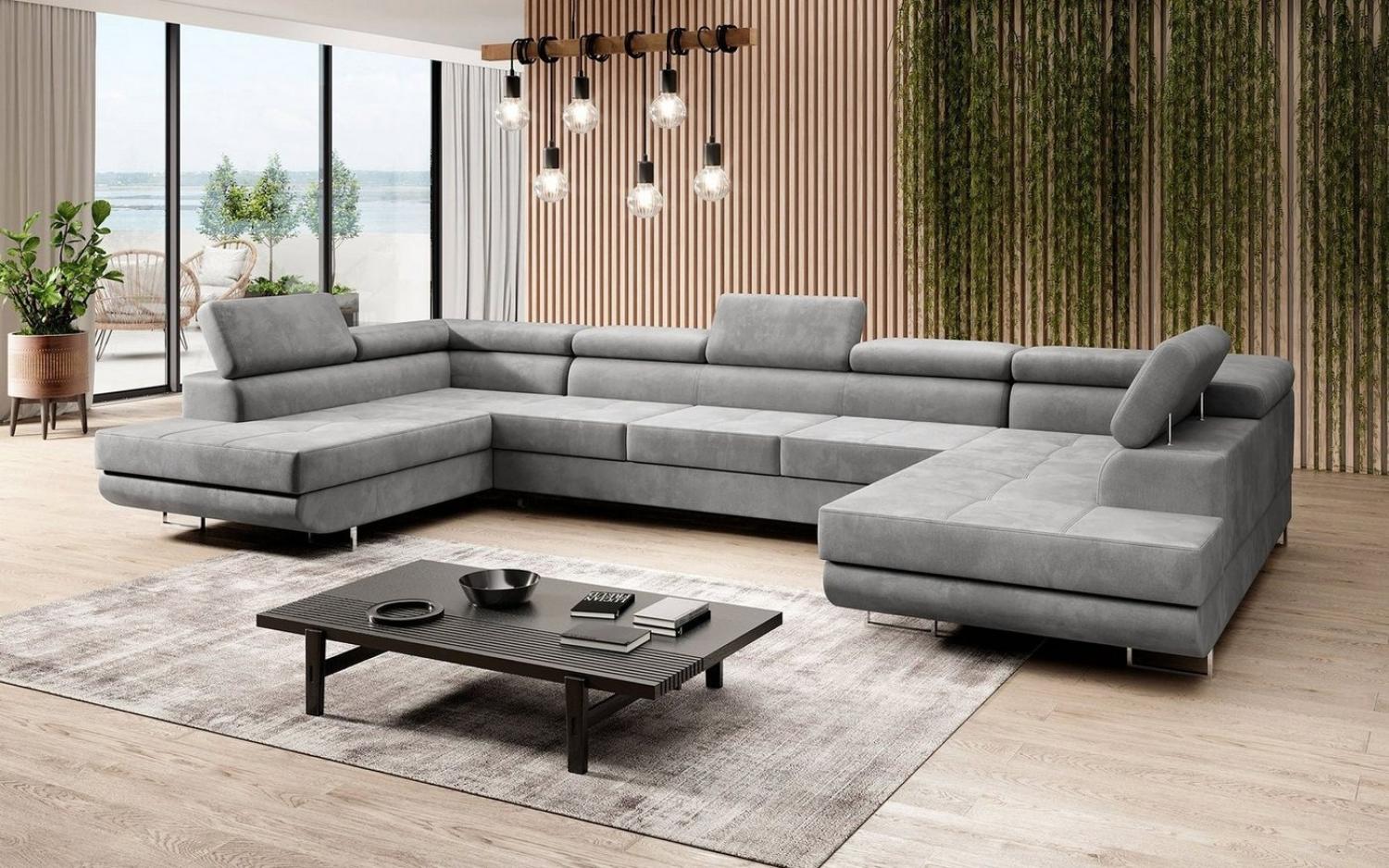 Baidani Sofa Sofa Taormina mit Schlaf- und Klappfunktion (Samt), inkl. Aufbau Bild 1