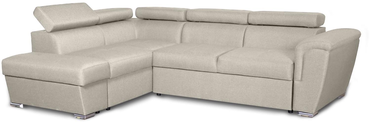 Louis Ecksofa Links, Inari - Beige Bild 1