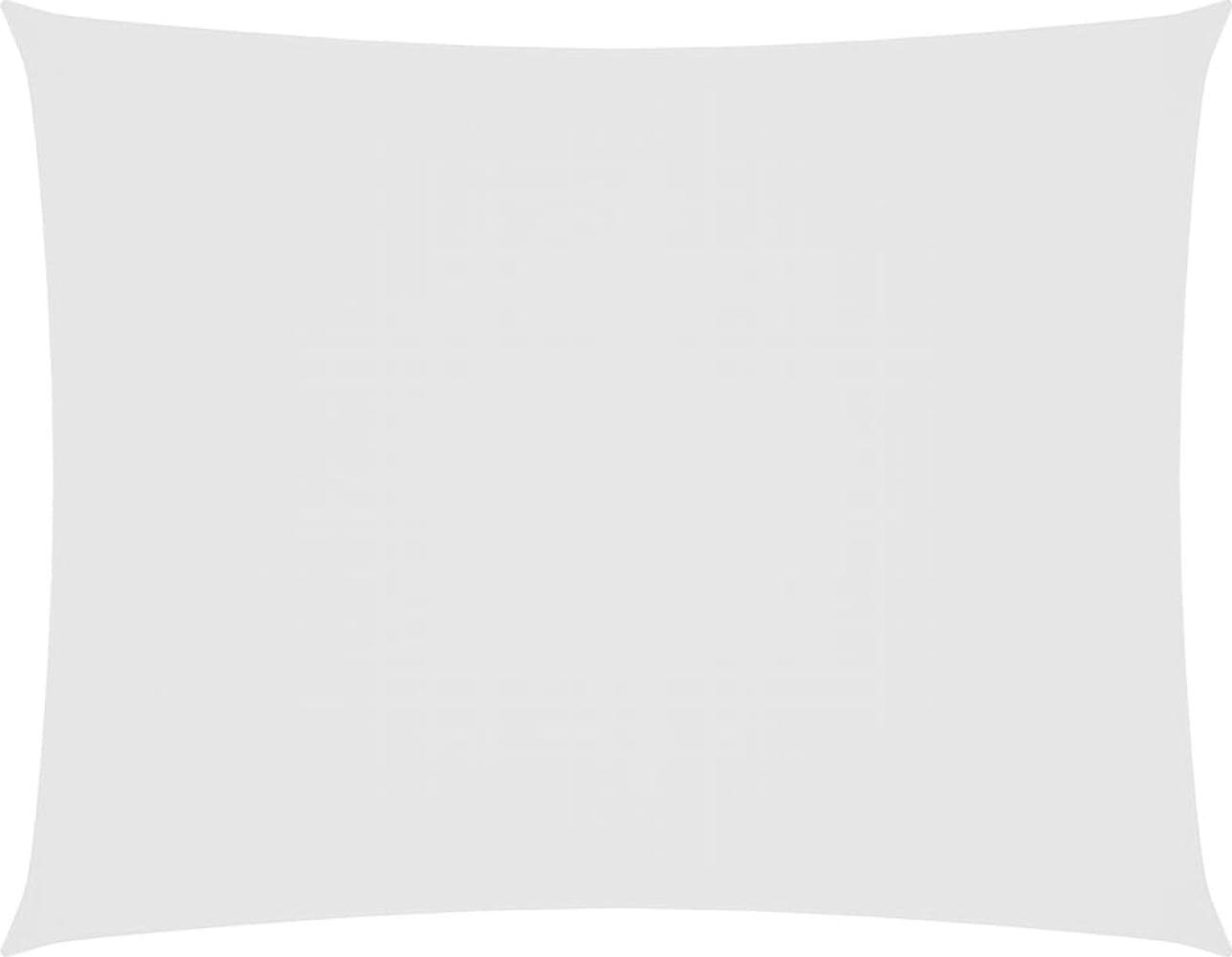 vidaXL Sonnensegel Oxford-Gewebe Rechteckig 5x6 m Weiß 135274 Bild 1