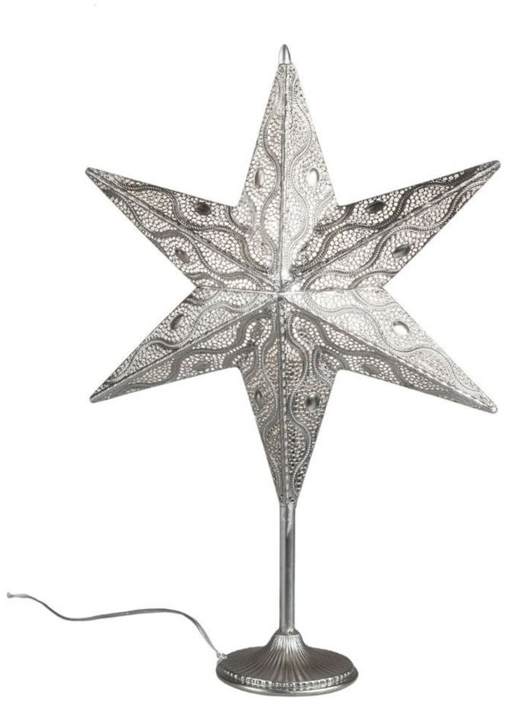 formano LED Dekolicht Capri, Farbe: Silber, Motiv: Stern Bild 1
