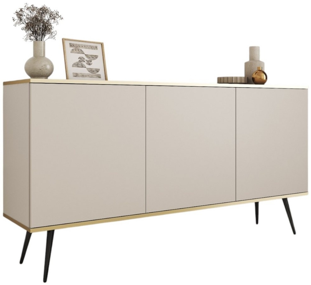 Compleo Kommode mit 3 Türen MONO, Luxus Möbel, Modern Wohnzimmer Bild 1