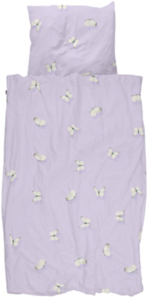 Snurk Bettwäsche Butterfly Lilac, Größe 135x200/80x80 cm Bild 1