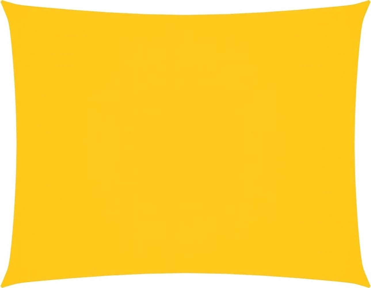 vidaXL Sonnensegel Oxford-Gewebe Rechteckig 3,5x5 m Gelb 135600 Bild 1