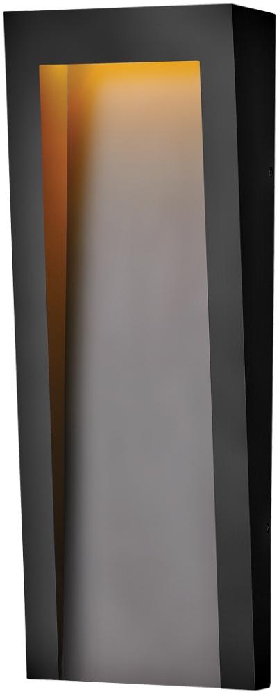 Elstead Taper Außenwandleuchte schwarz strukturiert 860lm IP44 229x98x610mm Bild 1