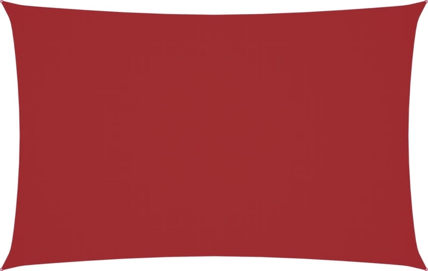 vidaXL Sonnensegel Oxford-Gewebe Rechteckig 2x5 m Rot 135644 Bild 1
