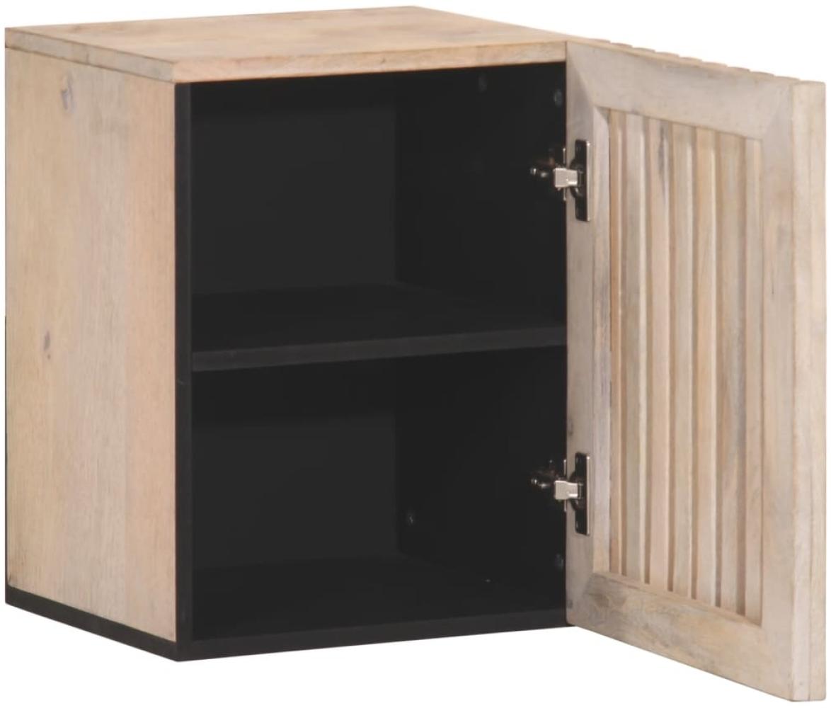 vidaXL Bad-Wandschrank 38x34x48 cm Massivholz Mango 377537 Bild 1