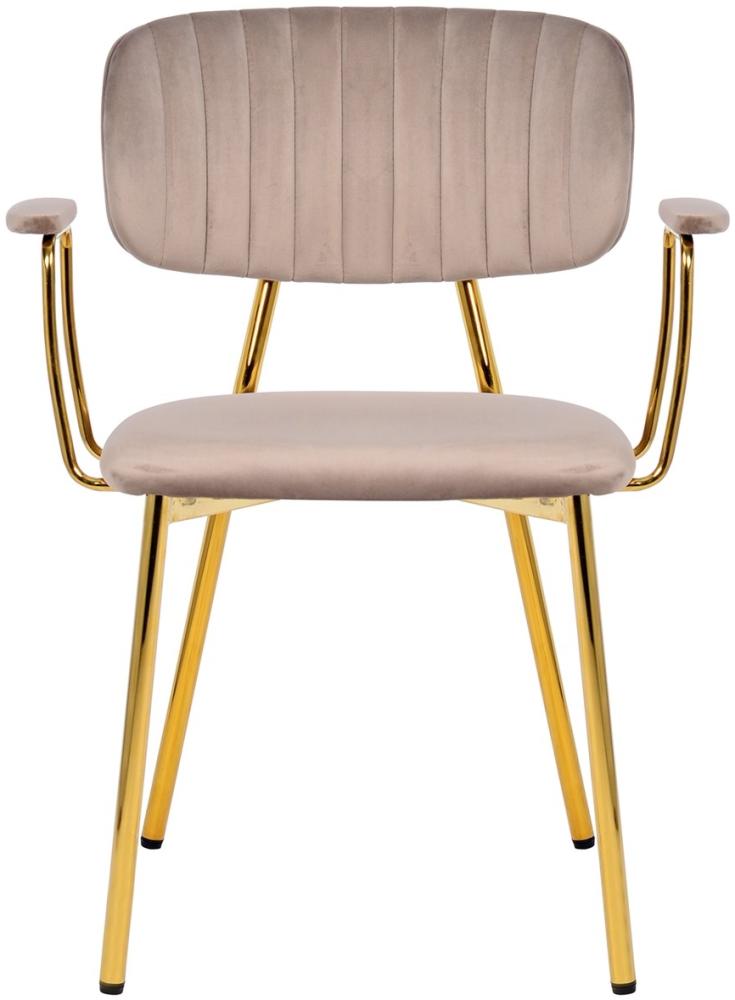 Stuhl Giselle 225 2er-Set Taupe Bild 1