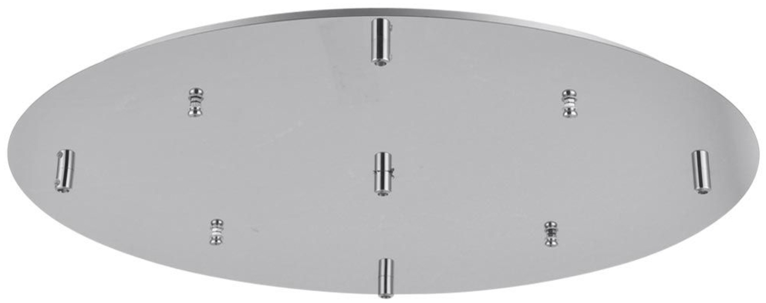 s.luce Modular Hängeleuchten-Baldachin 3-flammig oder 5-flammig Chrom Bild 1