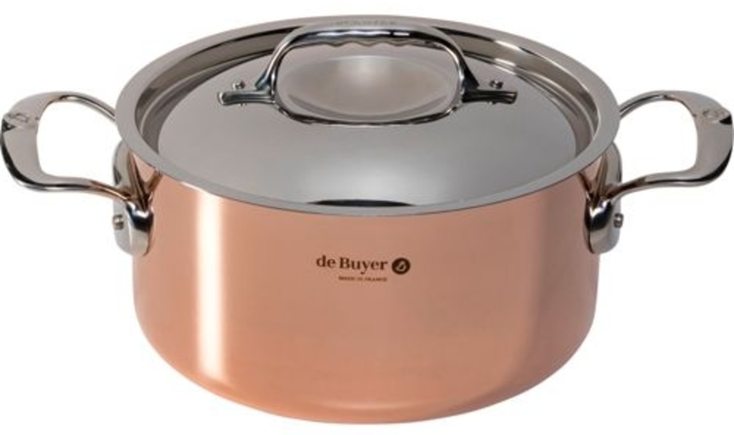 De Buyer Prima Matera Bratentopf Kupfer/Edels. 20 cm induktion Bild 1