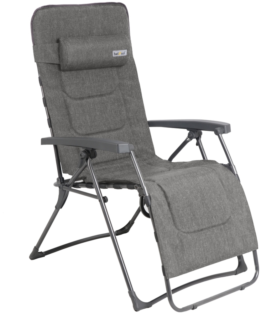 Westfield Outdoors Belsol Mia XL Lounger | Relaxliege aus Stahl | mit Kissen Bild 1