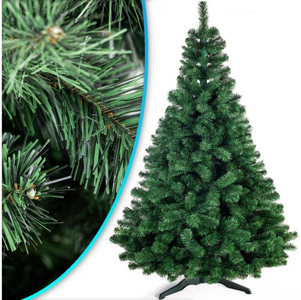 NYVI Künstlicher Weihnachtsbaum Künstlicher Weihnachtsbaum NYVI-Xmas LE1 - täuschend echter Christbaum, Tannenbaum künstlich Ständer simpler Aufbau 120 150 180 220 250 280 cm Bild 1