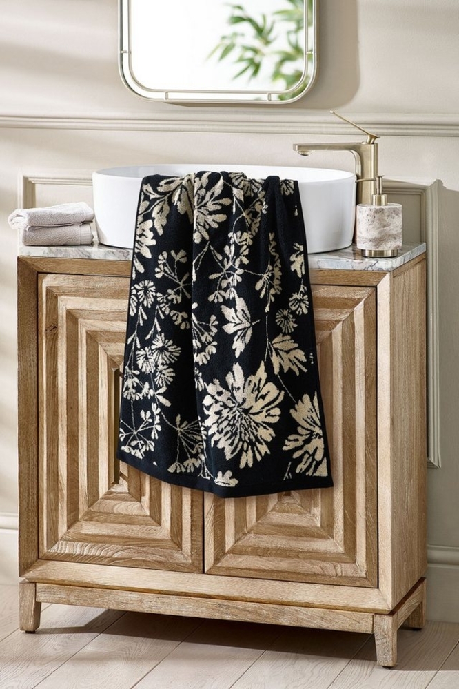 Next Handtuch Handtuch mit Blumenmuster, (1-St) Bild 1